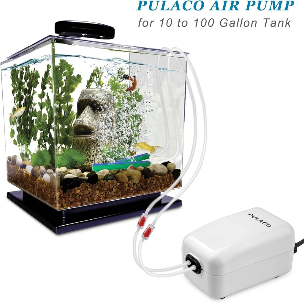 Quiet Dual Outlet Air Pump