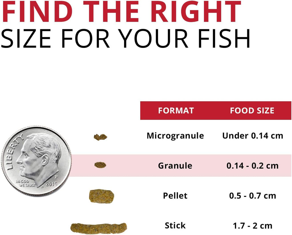 Fluval Bug Bites Cichlid Fish Food, Granules for Small to Medium Sized Fish, 1.59 oz., A6580