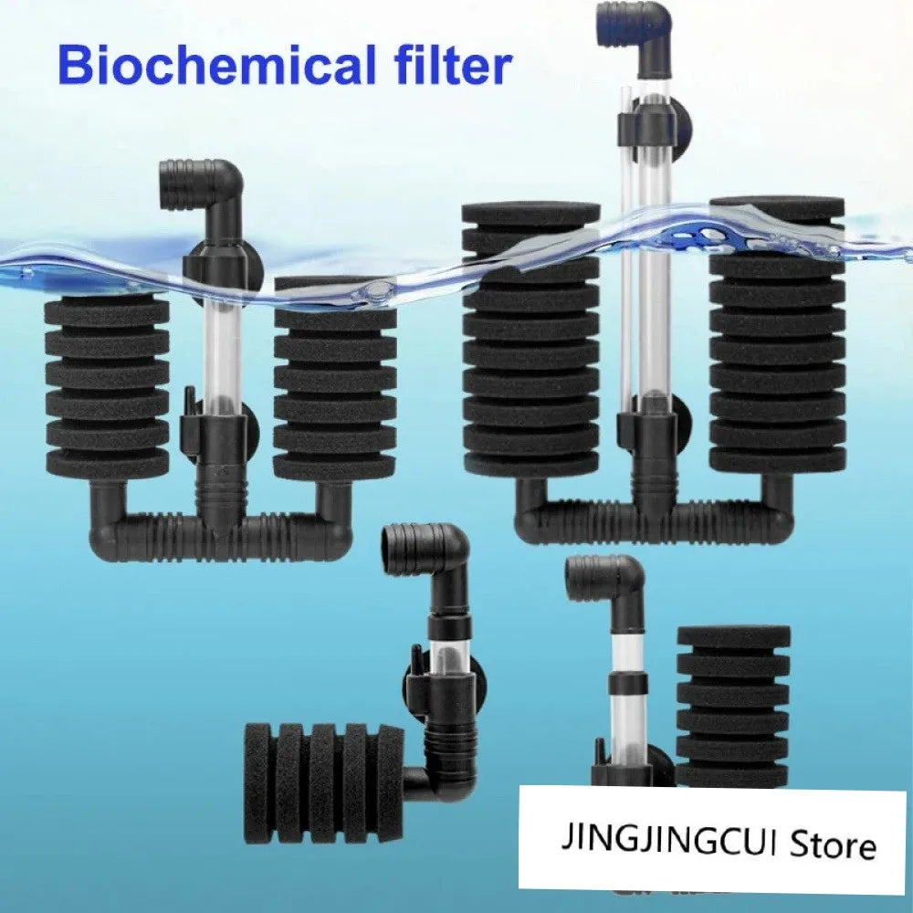 Aquarium Silent Filter Sponge For Fish Tank Air Pump Skimmer Biochemical Sponge Filter Aquarium Bio Aquarium Practical
