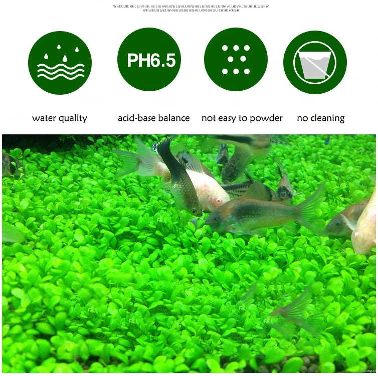 Aquarium Water Grass Mud Plant Seed Soil Fish Tank Bottom Sand Nutrient Soil Black Mud Water Grass Tank Bottom Soil Fertilizer