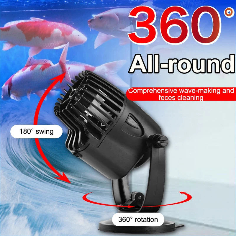 3W Single Head Wavemaker Pump Submersible Water Circulation Surf Pump Aerobic Pump For Aquarium Fish Tank